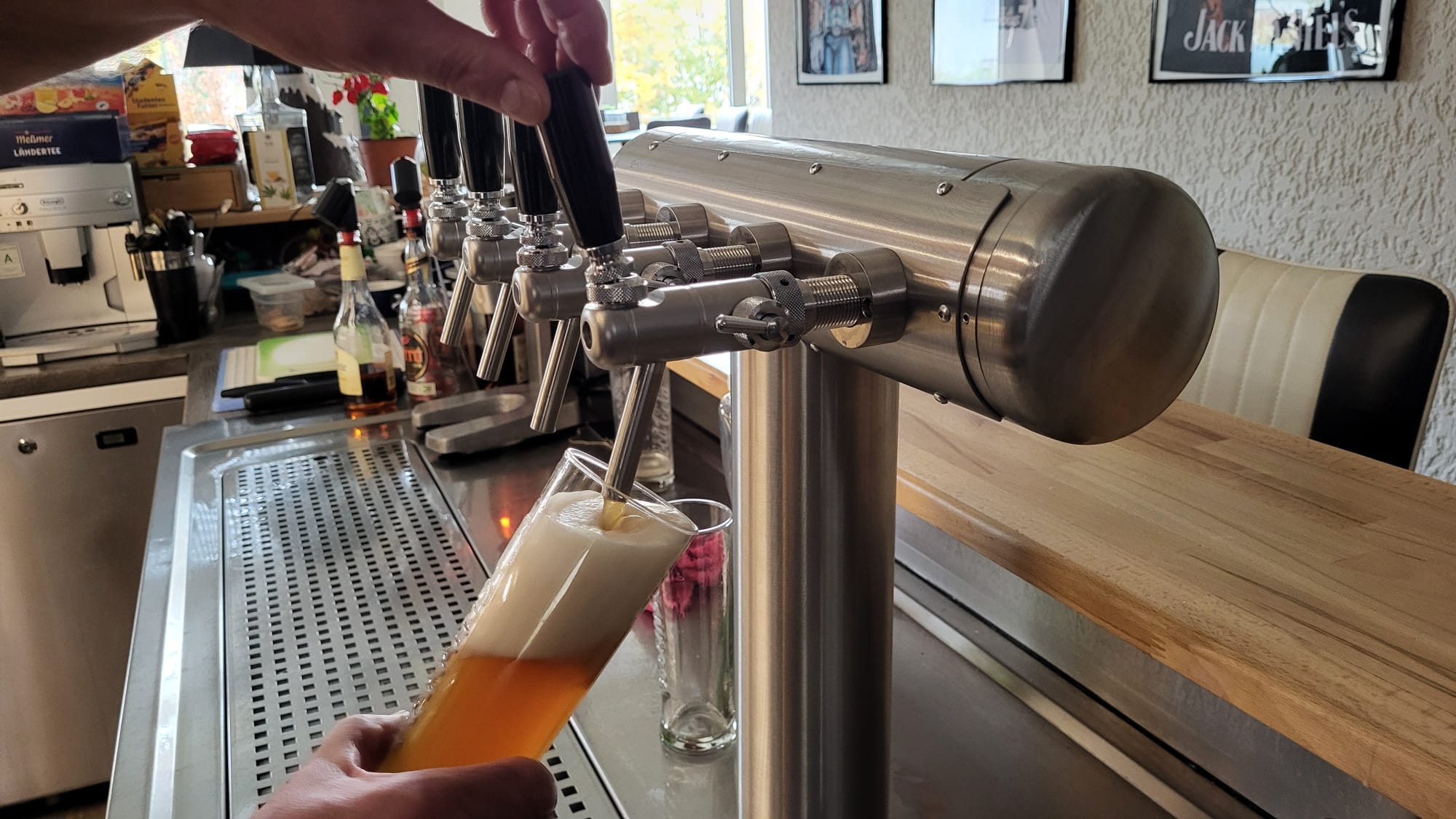 Bierzapfanlage